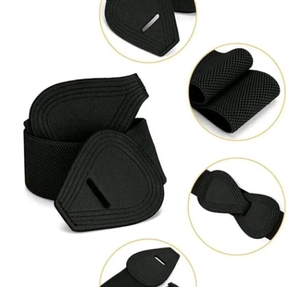 1Pcs Women's Elastic Belt With BowKnot Decoration